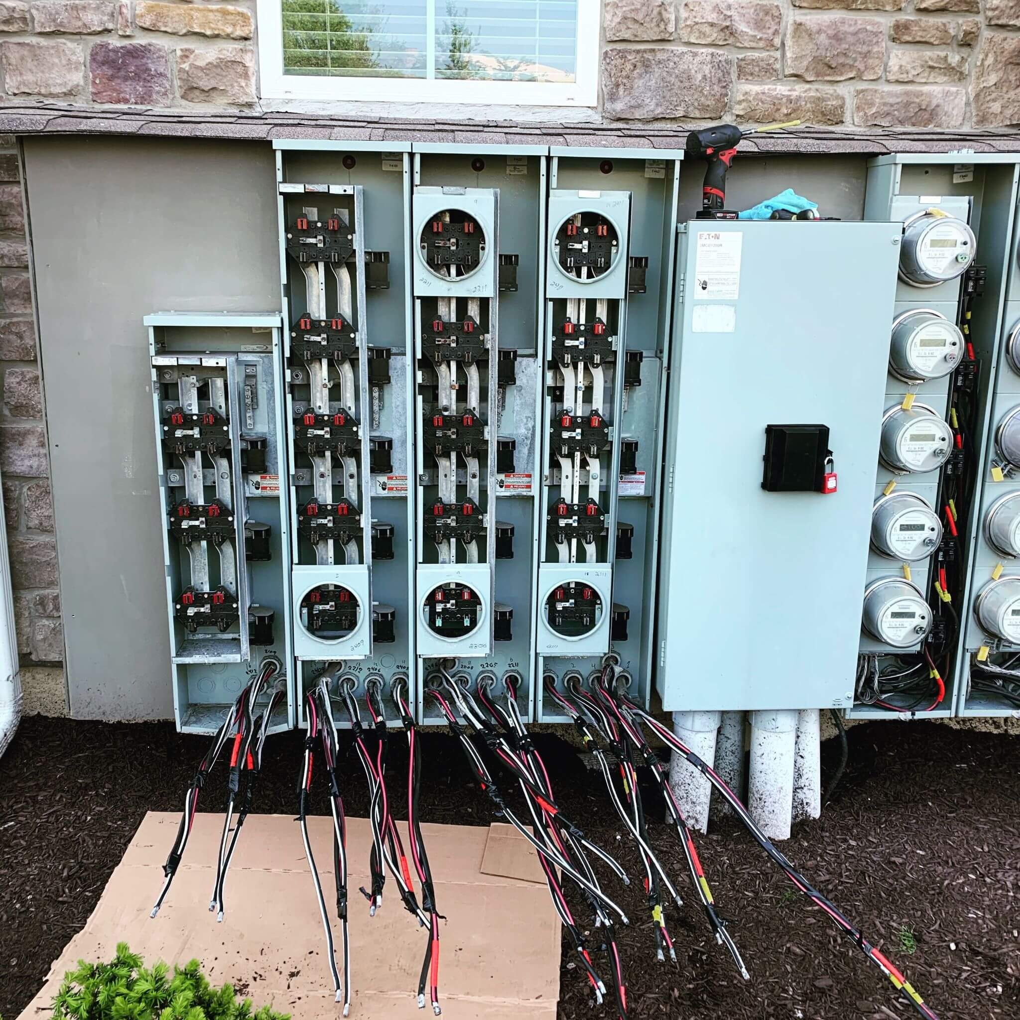 VIKO Electric apartment complex service installation